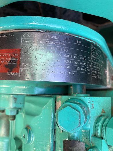 Used 2001 Cummins 125Kw Generator Model DGEA-4962326