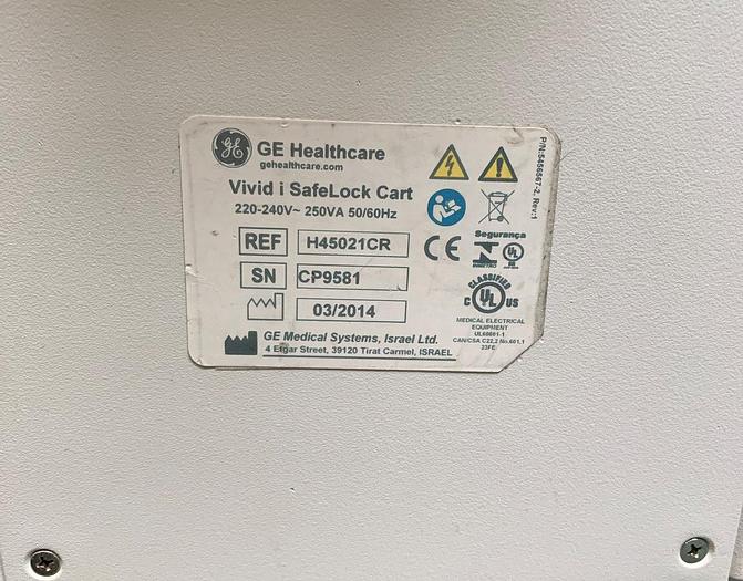 Gebraucht GE Safelock Cart Ultraschalltrolley für Vivid i, Wagen