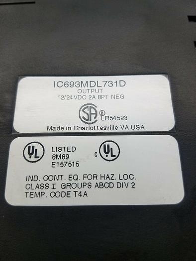 Used GE Fanuc IC693MDL731D Output Module