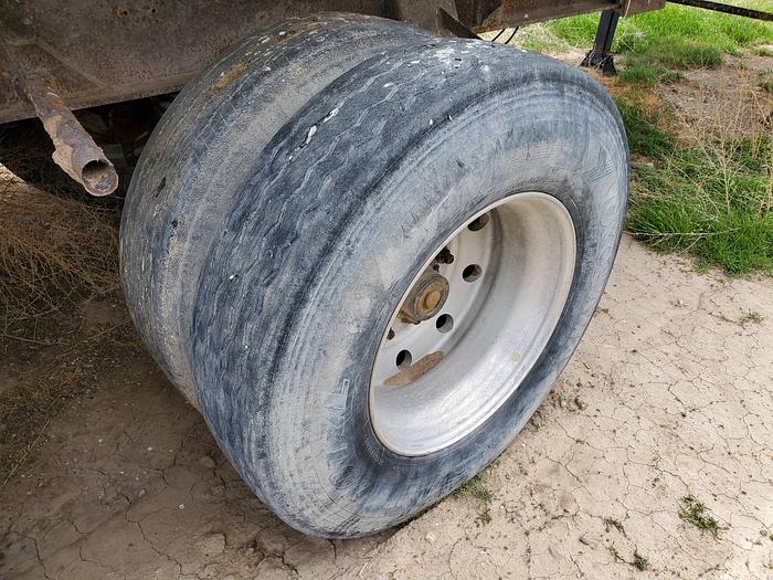 Used 1991 26' Fruehauf End Dump Trailer