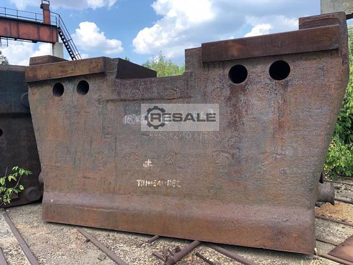 New stale 2000 KRAMATORSK 16t, 10t, 5t, 3t, 2t. upper anvil block for hammers