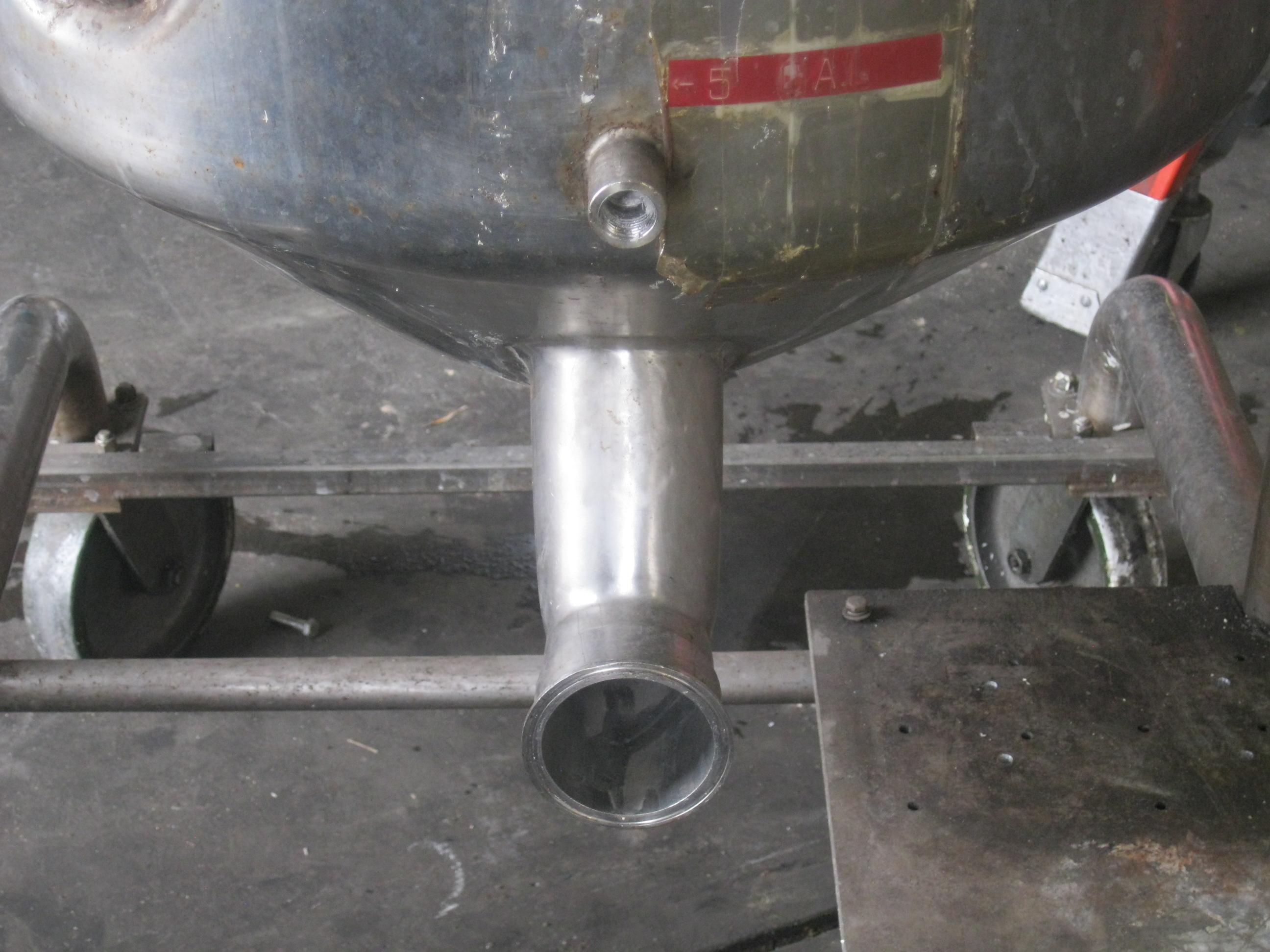 Used DELAVAL VACUUM TANK