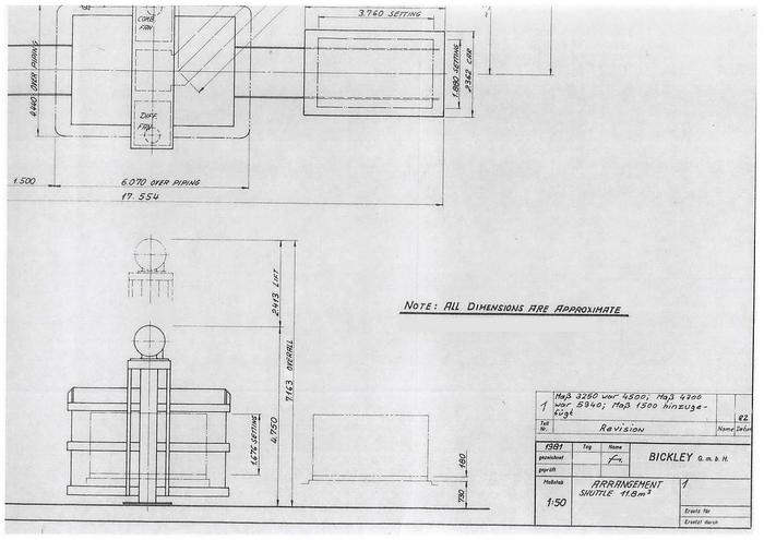 Used Bell type turbo kiln BICKLEY for High Temperature firing mod. ISO-JET