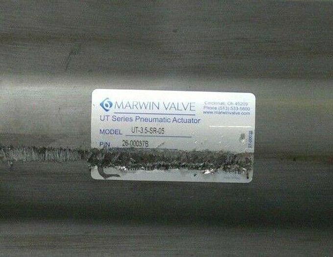 Used Marwin Valve UT-3.5SR-05 Pneumatic Actuator, 2.5" Valve