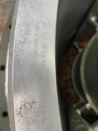 Used Black Clawson 36PSPH Pressure Screen, Less basket, foil rotor assembly and the bearing assembly #26008