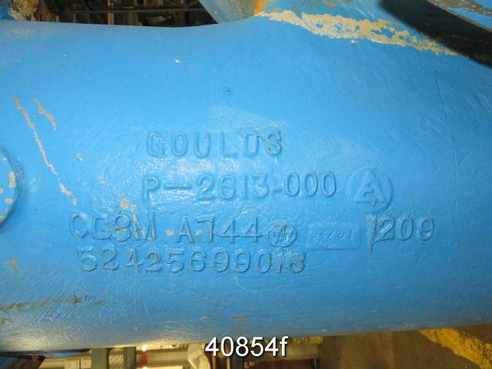 Used ITT A-C 12x14x25 Pump, SS Casing, 4-Vane SS Impeller #40854