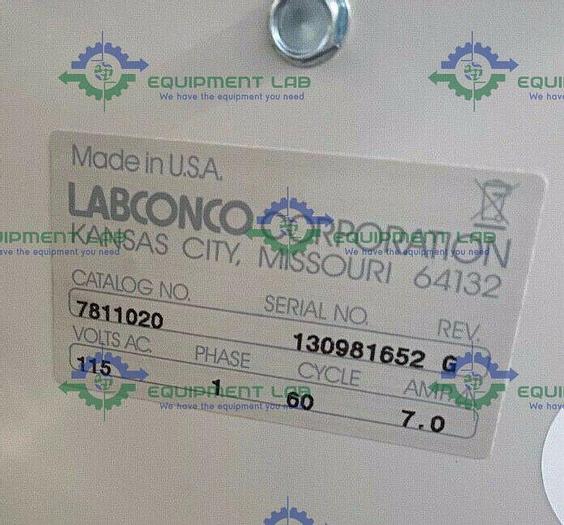 Used Labconco 7810016 CentriVap Concentrator w/ CentriVap 7811020 Cold Trap -50C ILMVAC 2052B-01 Vacuum Pump