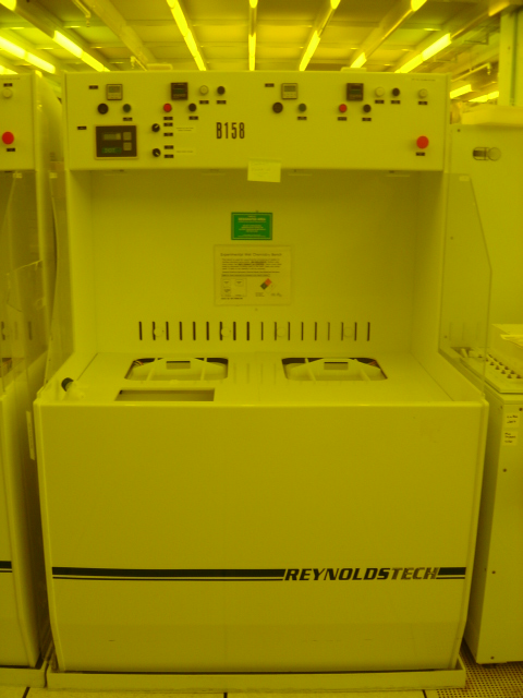 Used Reynoldstech Plastic TMAH Wet Bench