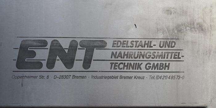 Used Myjka do pojemników "ENT"