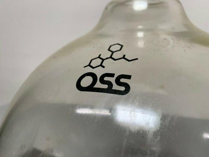Used OSS Laboratory Collection Flask w/ 2.25" Opening