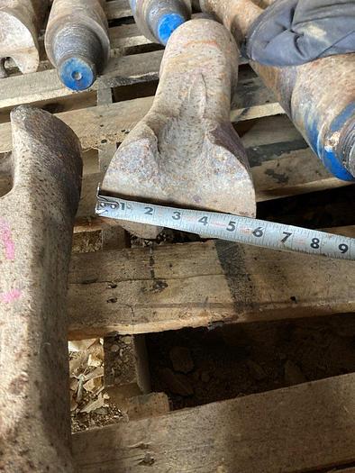 Used 5-5/8” diameter x approx.. 12-1/2” length Cable Tool Drilling Chisel Bit