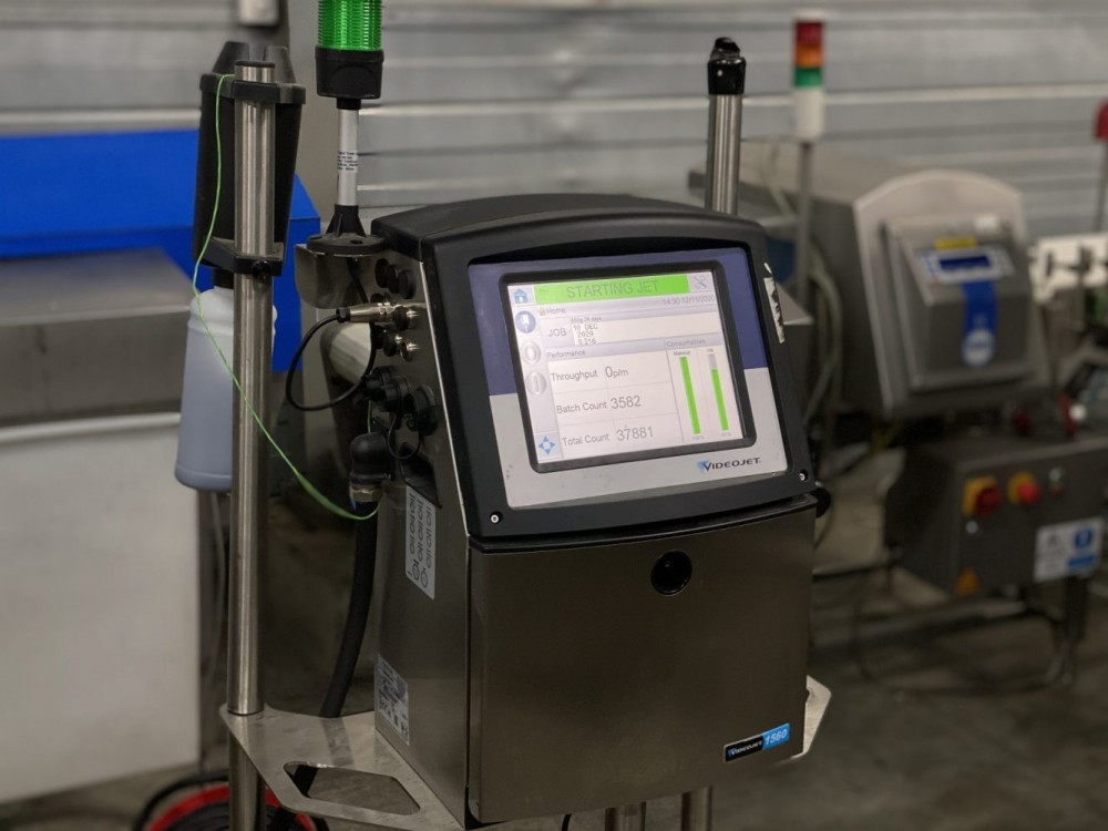 Used Videojet inkjet coding machine