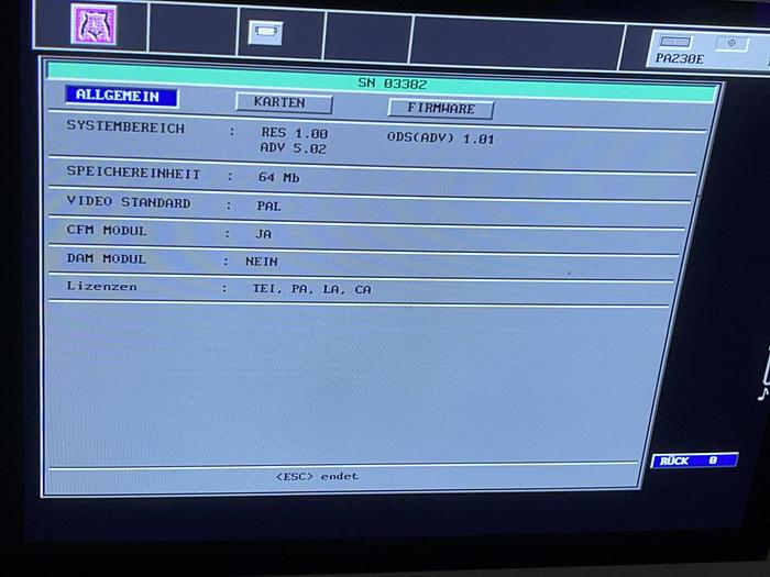 Gebraucht Esaote casis plus