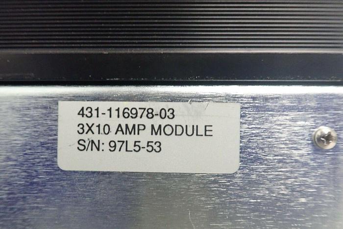 Used Bruker? 3X10 Gradient Amplifier Module 431-116978-03