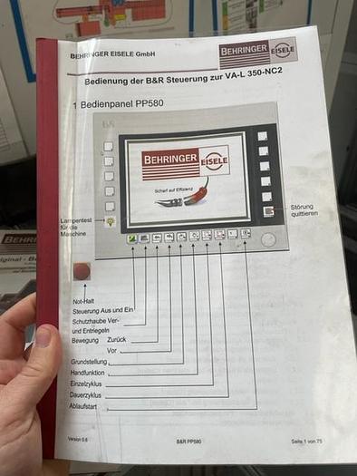 Used HOCHLEISTUNGS KREISSÄGE BEHRINGER-EISELE