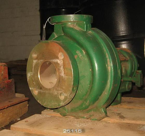 Used Goulds 3196 Goulds 3196, 1X1.5X8, Stainless Steel Casing, 5 Vane Impeller, 8" Diameter Impeller, Stainless Steel Impeller, Stainless Steel Stuffing Box, Mechanical Seal, St Power End #25115