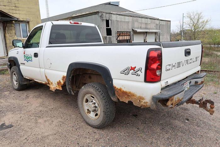 Used 2007 GM 2500HD 4X4 PICKUP TRUCK