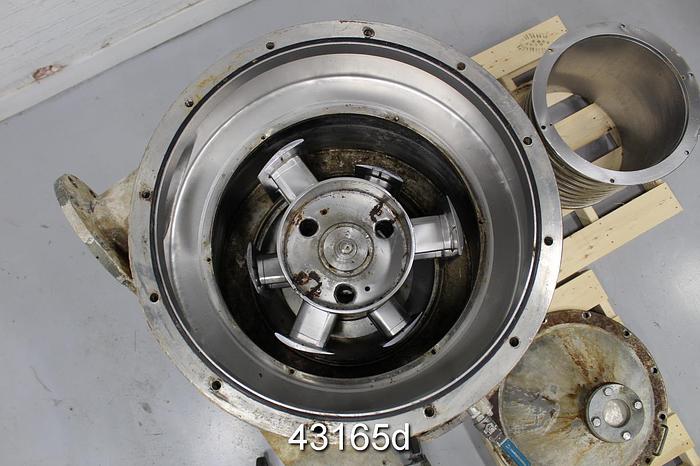 Used Voith Size 10 Pressure Screen, Stainless Steel Housing #43165