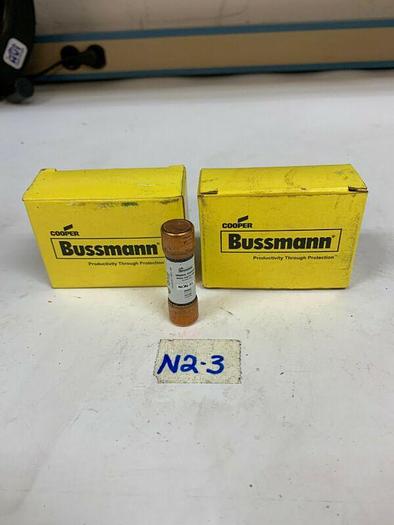 2 Boxes of 10 Cooper Bussmann NON-15 15 Amp Fuses One-Time Fuse - New