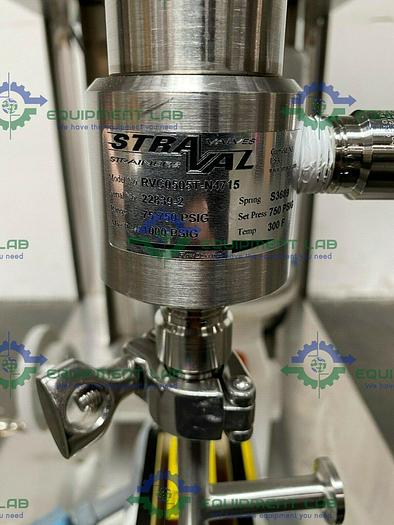 Used Lot of 4- Stainless Steel 142mm Membrane Disc Filter w/ N-K31 Pump & 1.5HP Motor