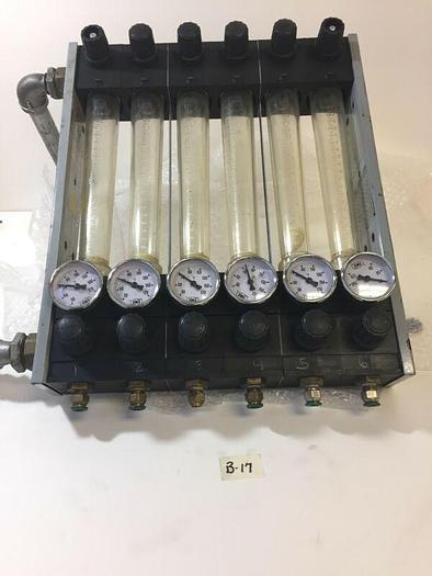 Used Sella Vile Flow Pressure Regulator Temperature Monitor 6 Station *Warranty*