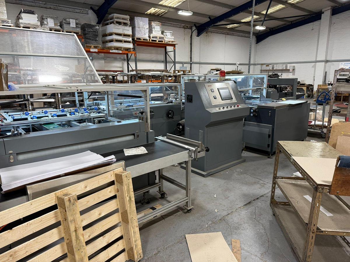 Used Sinwei QFM-600A Automatic Case Making Line