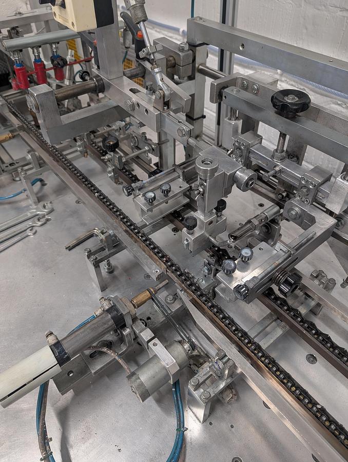 Used 2003 Ardenghi 2 Colour Automatic Pen Screen Printer