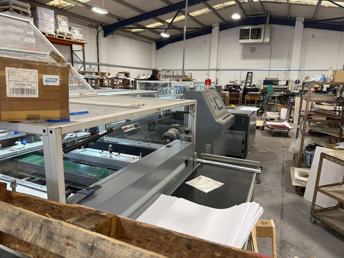 Used Sinwei QFM-600A Automatic Case Making Line