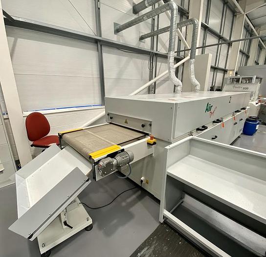 Used Complete In-Line Screen Print Transfer Line