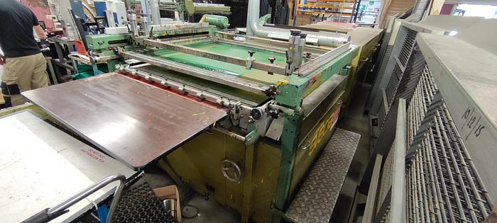 Used Svecia SPM Semi Automatic with Svecia SSJD Dryer & UV Bridge (with video system)
