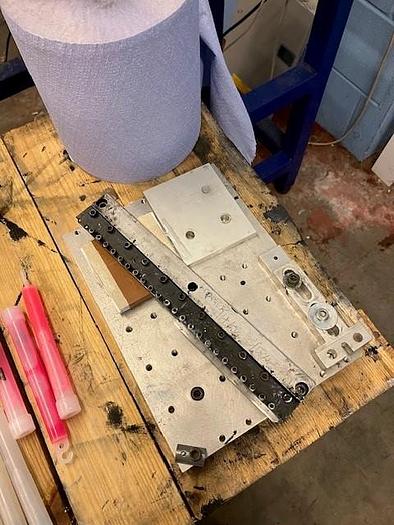 Used Teca-Print TP 250 Mounted on a Height Adjustable Stand