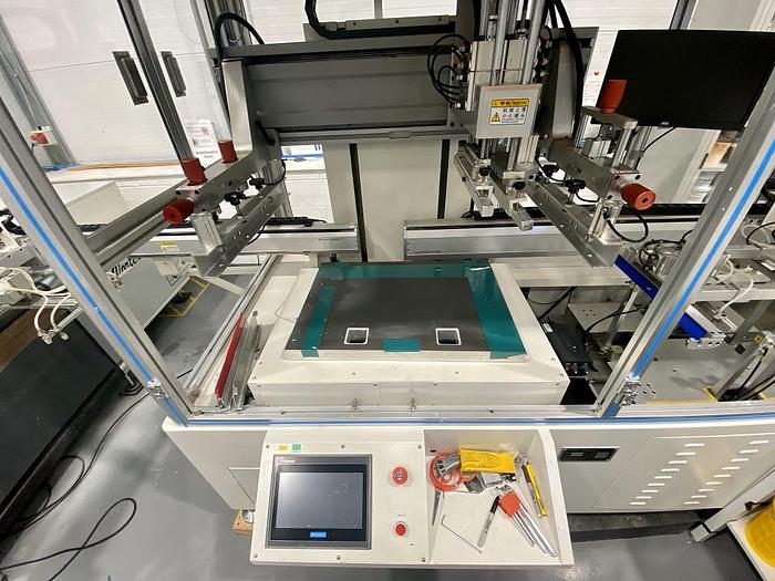 Used Complete In-Line Screen Print Transfer Line