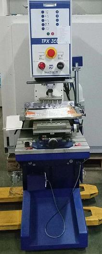 Used Teca-Print TPX 350 Mounted on a Teca-Print Height Adjustable Stand