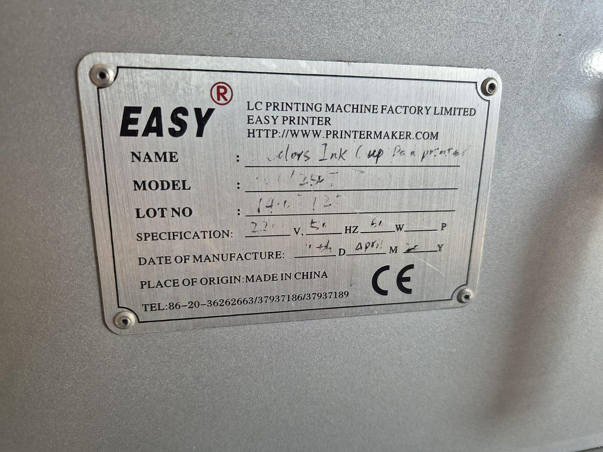 Used 2021 Easy Print M6-250 - 4/6 Colour Pad Printer with Linear Jig Shuttle