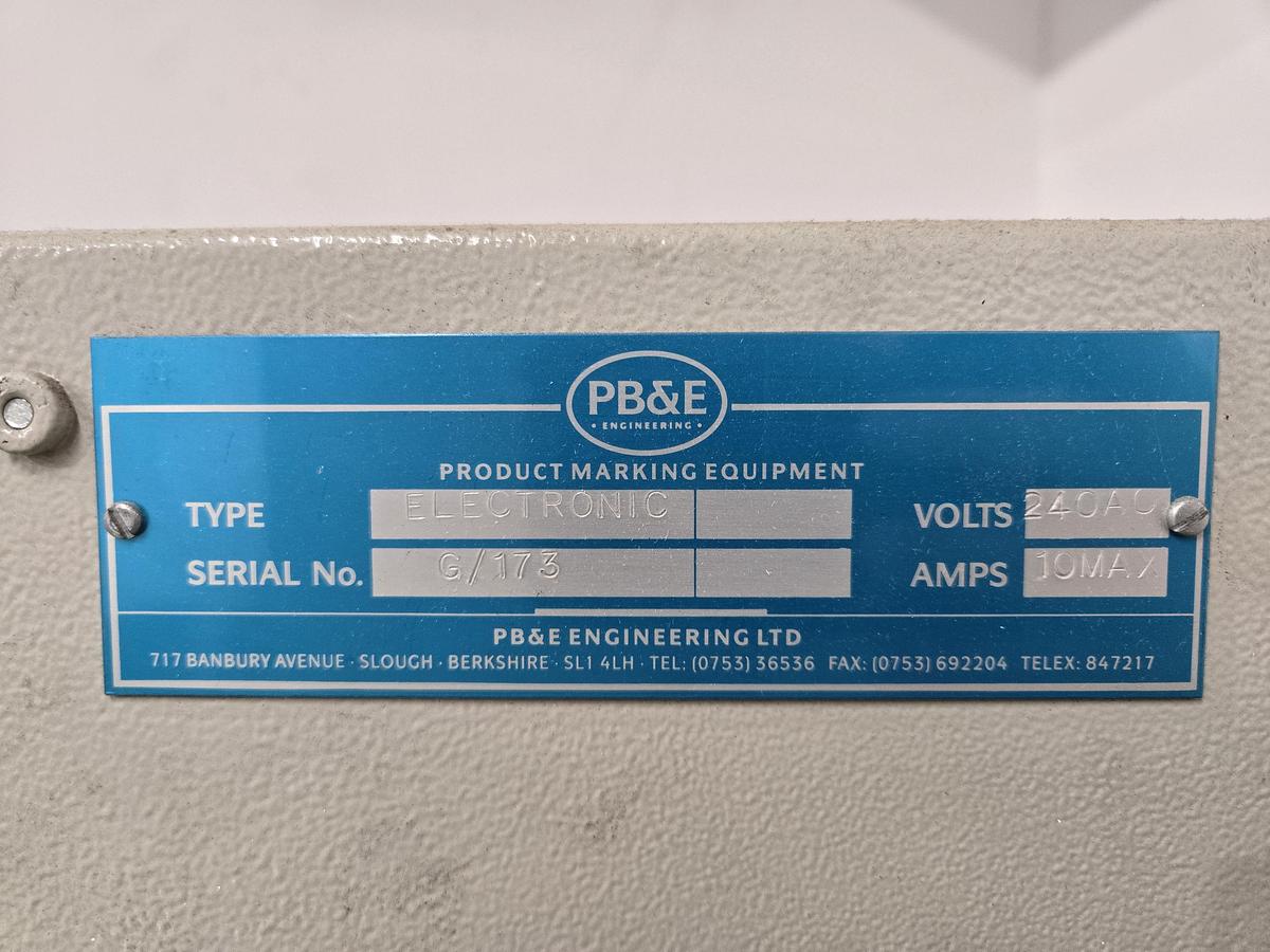 Refurbished PB&E SG30 Hot Foiling Machine