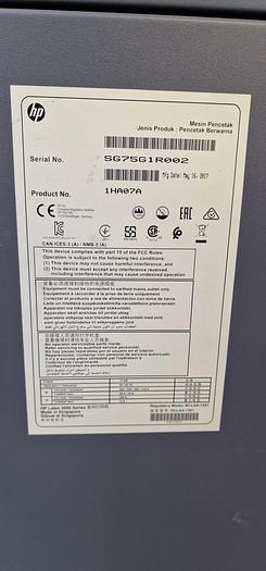 Used HP Latex 3600 (YOM 2017)