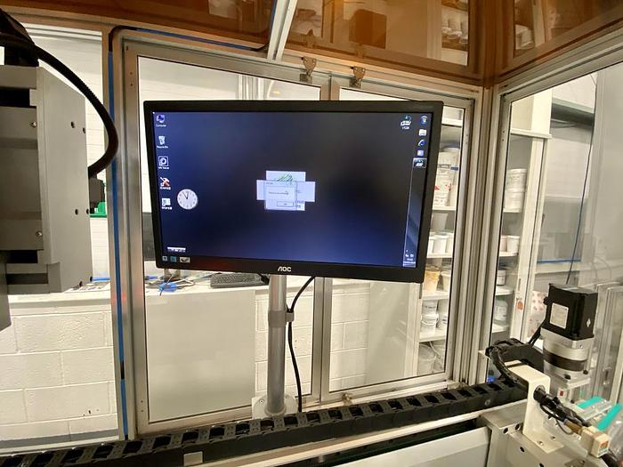 Used Complete In-Line Screen Print Transfer Line