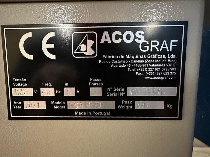 Used Acosgraf SP 0507 Semi Automatic