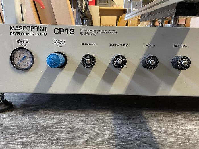 Used Mascoprint CP12 Rotary Screen Printer