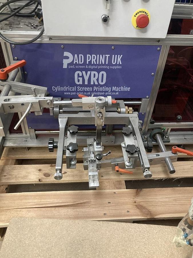 Used 2017 Pad Printer Engineering (Pad Print UK) SPW-200R - Semi Automatic Rotary Screen Printer