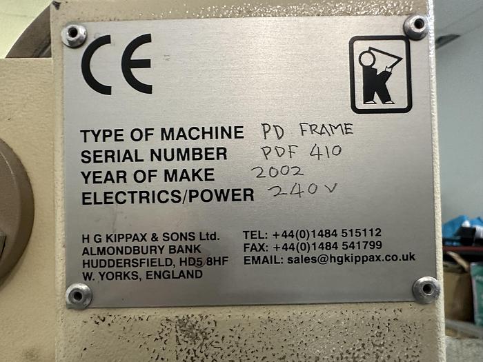 Refurbished HG Kippax Flip/Vertical Exposure Frame