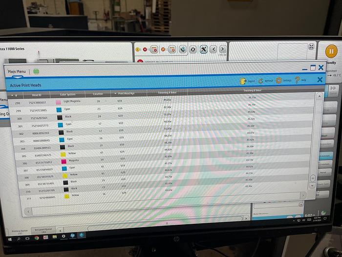 Used HP Scitex 11000