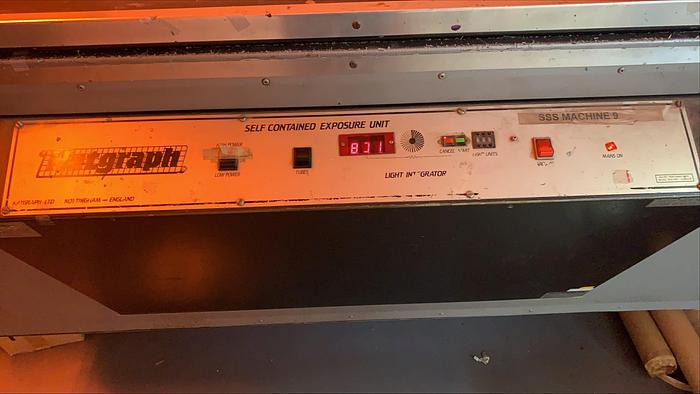 Used Natgraph Self Contained Exposure Unit – Model 3