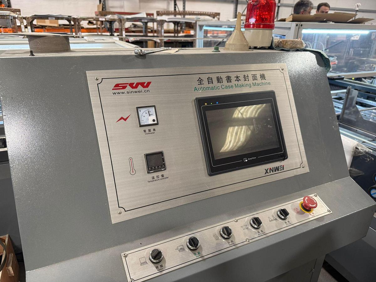 Used Sinwei QFM-600A Automatic Case Making Line