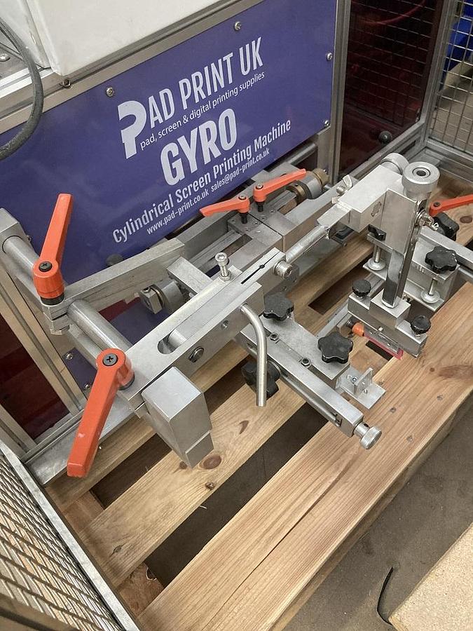 Used 2017 Pad Printer Engineering (Pad Print UK) SPW-200R - Semi Automatic Rotary Screen Printer