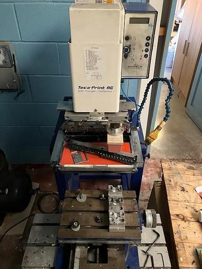 Used Teca-Print TP 250 Mounted on a Height Adjustable Stand