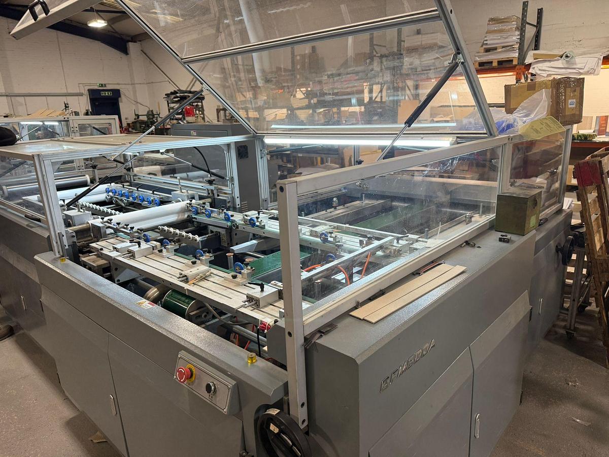 Used Sinwei QFM-600A Automatic Case Making Line