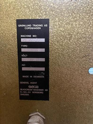 Used Svecia Grinder with 59 New Belts