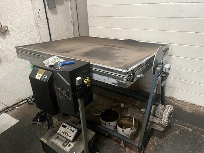 Used Parker Graphics Vertical exposure frame