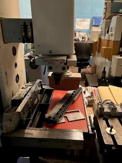 Used Teca-Print TP 250 Mounted on a Height Adjustable Stand